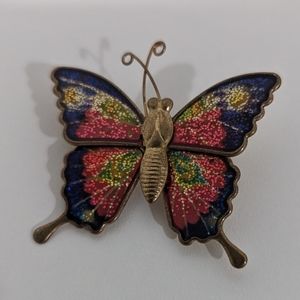 Vintage Butterfly Brooch